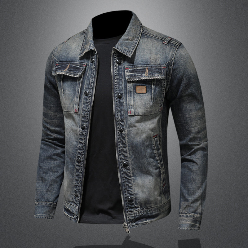 Denim Personality Jean Jacket