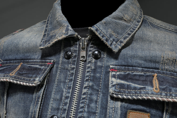 Denim Personality Jean Jacket