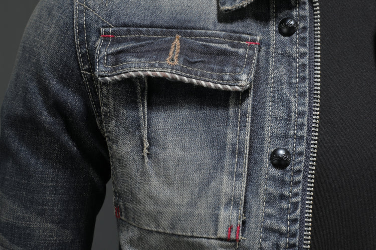 Denim Personality Jean Jacket