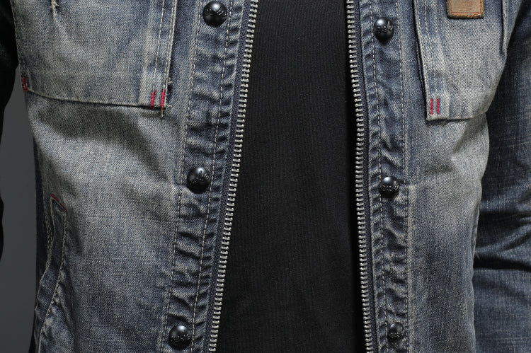 Denim Personality Jean Jacket