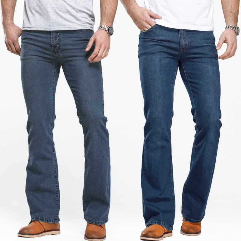 Classic Male Stretch Denim Pants