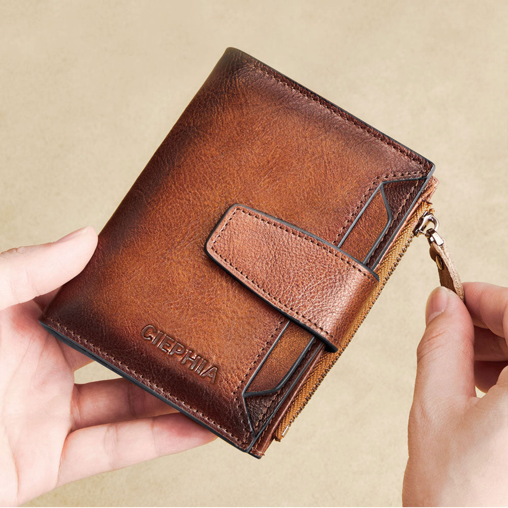 Genuine Leather Vintage Wallet