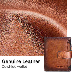 Genuine Leather Vintage Wallet