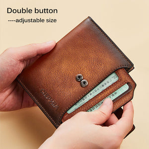 Genuine Leather Vintage Wallet