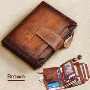 Genuine Leather Vintage Wallet