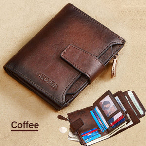 Genuine Leather Vintage Wallet