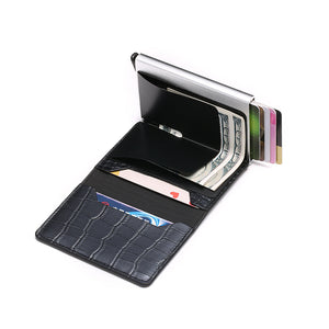 Men ID Credit Card Holder Wallet