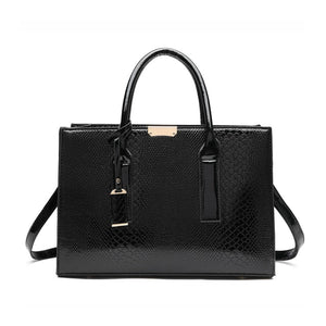 Serpentine Pattern Ladies Luxury Handbag