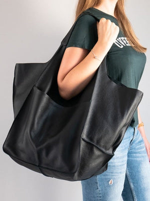 Metal Look Luxury Pu Leather Shoulder Bag