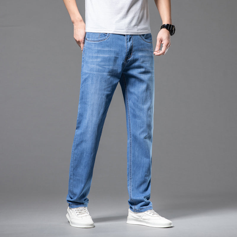 Loose Lightweight Stretch Jeans