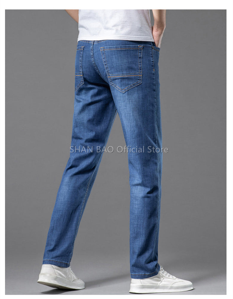 Loose Lightweight Stretch Jeans