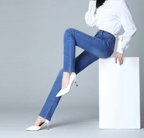 Women Straight Denim Trouser Jeans