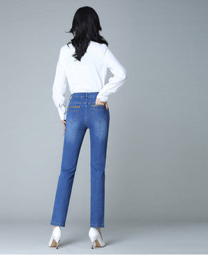 Women Straight Denim Trouser Jeans