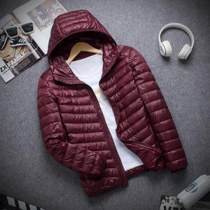 Light Down Fashion Hooded Jacket