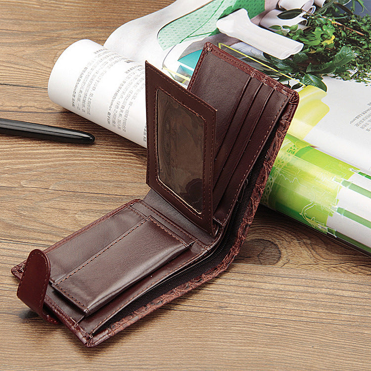 New Brand Trifold Wallet Men