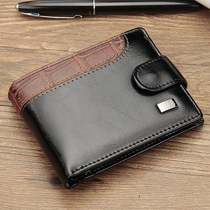 New Brand Trifold Wallet Men