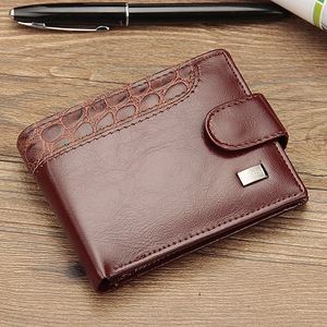 New Brand Trifold Wallet Men