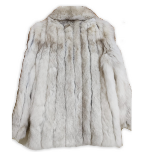 Snow-White Fur Coat